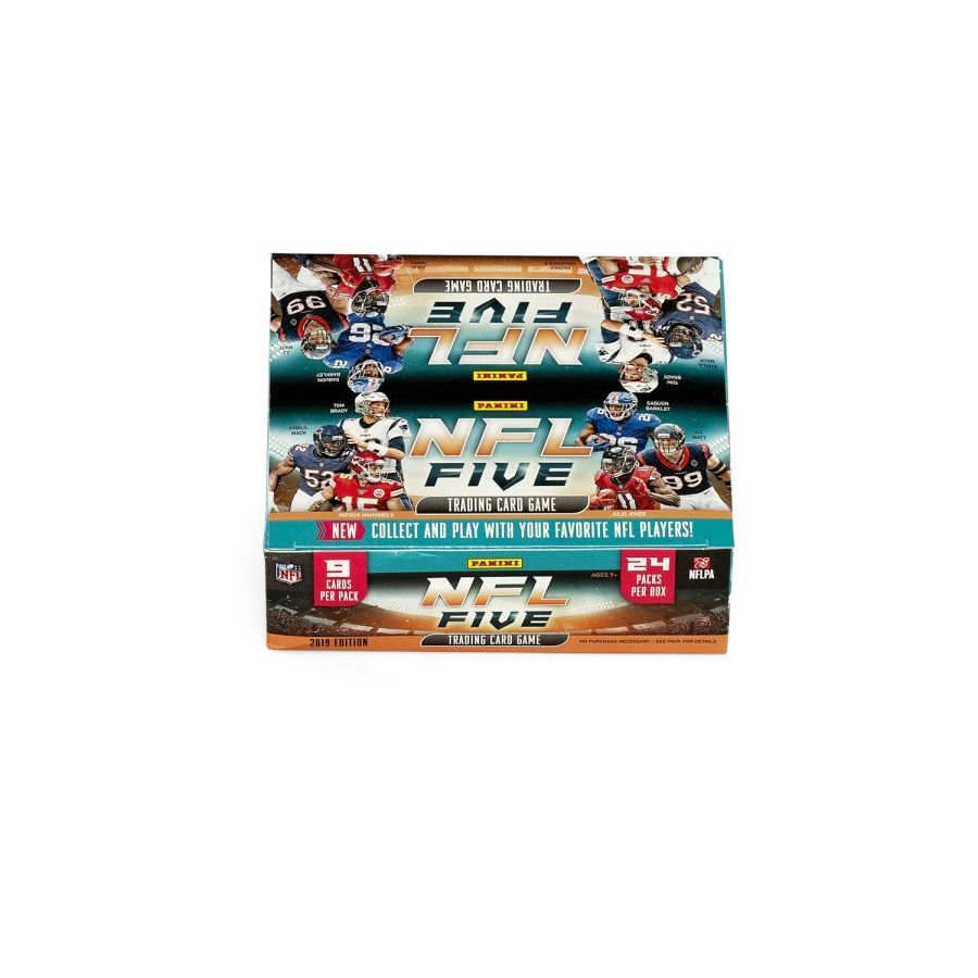 2019 Panini NFL Five Trading Card Game Starter Kit 8-Box Case