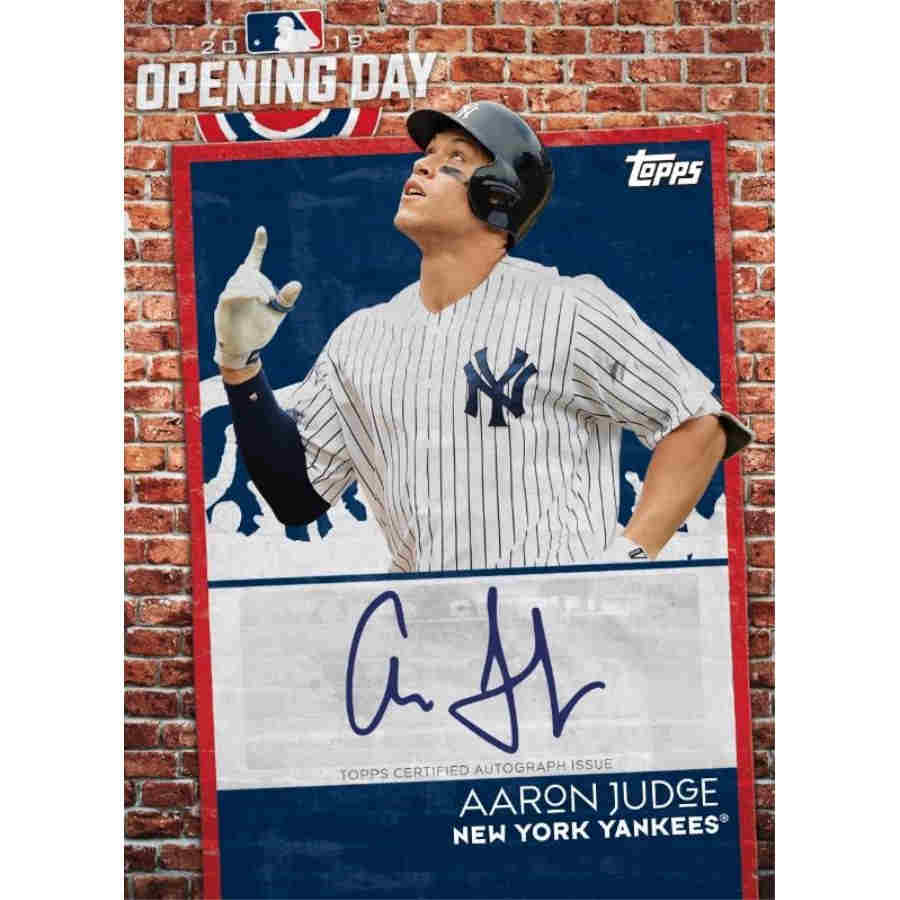 Topps, Toys, 27 Topps Opening Day Aaron Judge Rookie Card