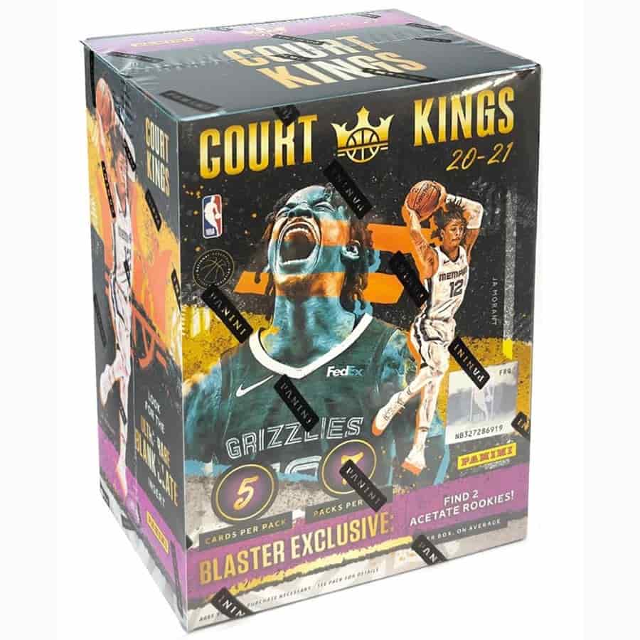 NBAカード 2020-21 Court Kings 未開封Box ラメロ 20 21 Panini Court Kings Basketball International Blaster 96713