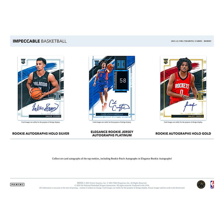 21-22 Panini Impeccable Basketball Hobby 98461