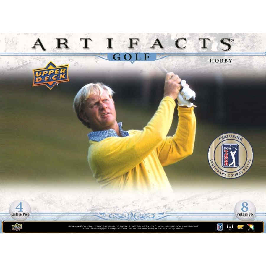 2021 UD Artifacts Golf Hobby