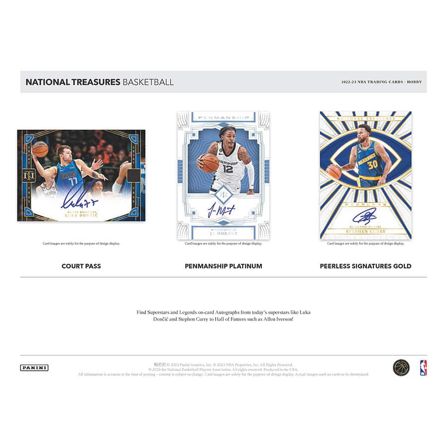 22-23 Panini National Treasures Basketball Hobby 14178