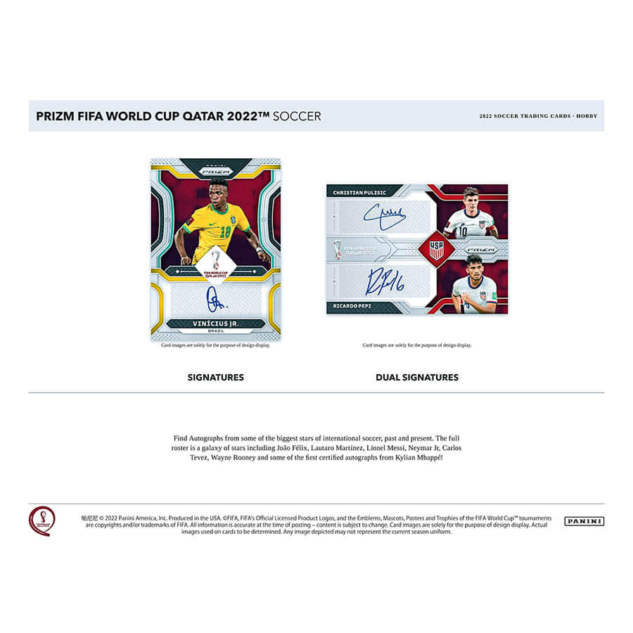 2022 Panini Prizm World Cup Soccer Hobby 12797