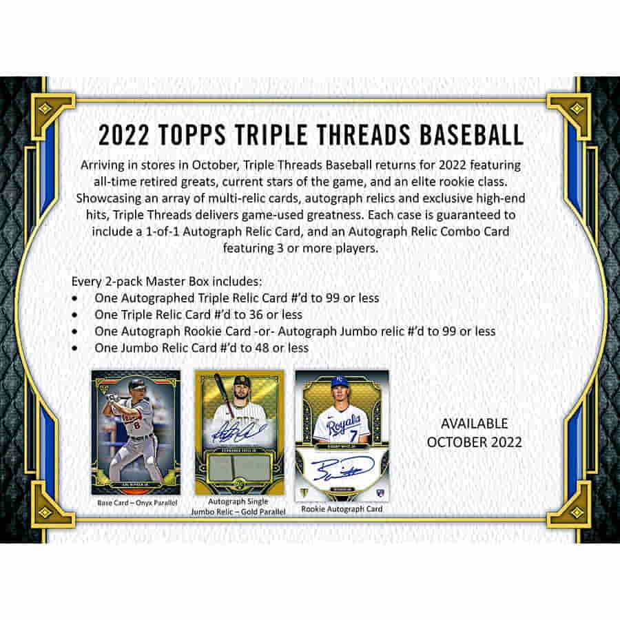 2022年のクリスマスの特別な衣装 Triple TOPPS 2022 George 9シリアル