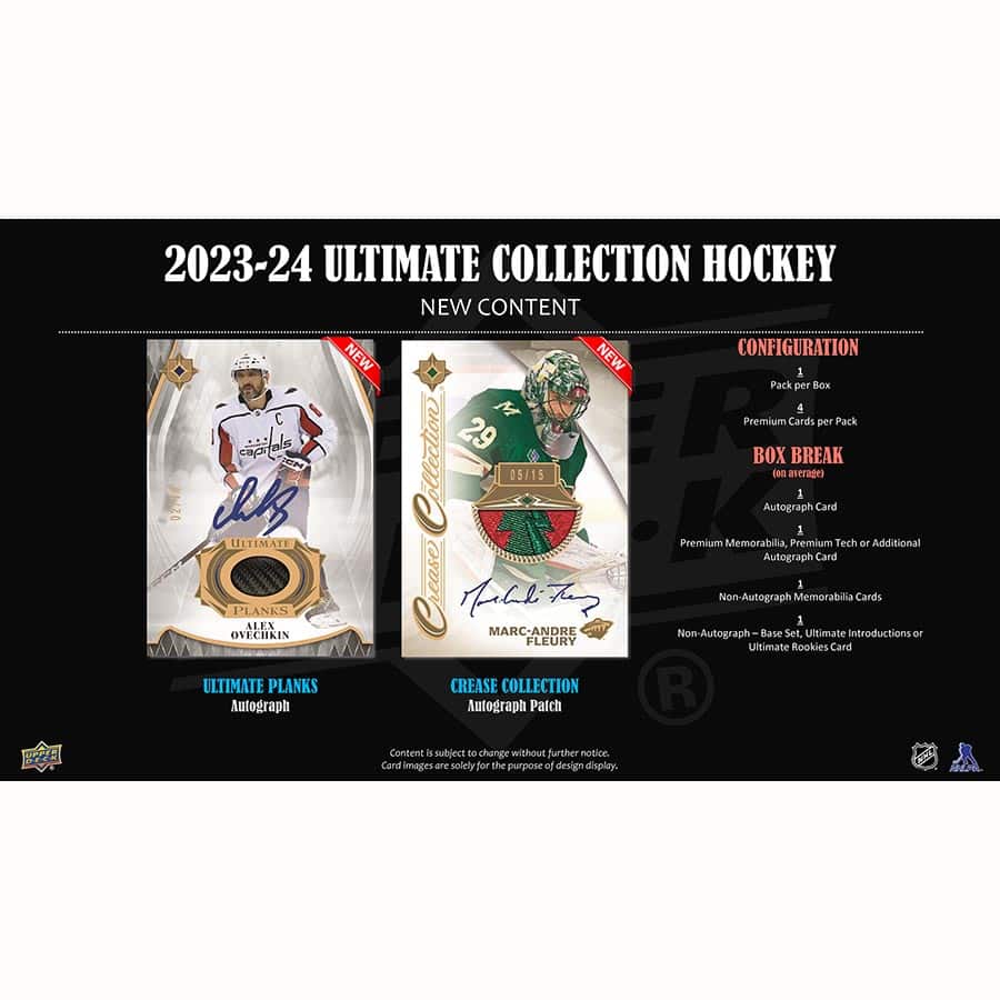 Custom 23-24 Upper Deck EXTENDED Series Hockey Team Set - Pick Your Favorite NHL Team