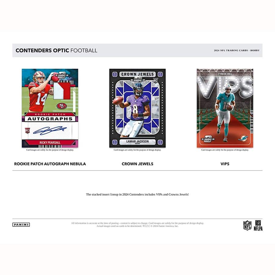 2024 Panini Contenders Optic Football Hobby 17324