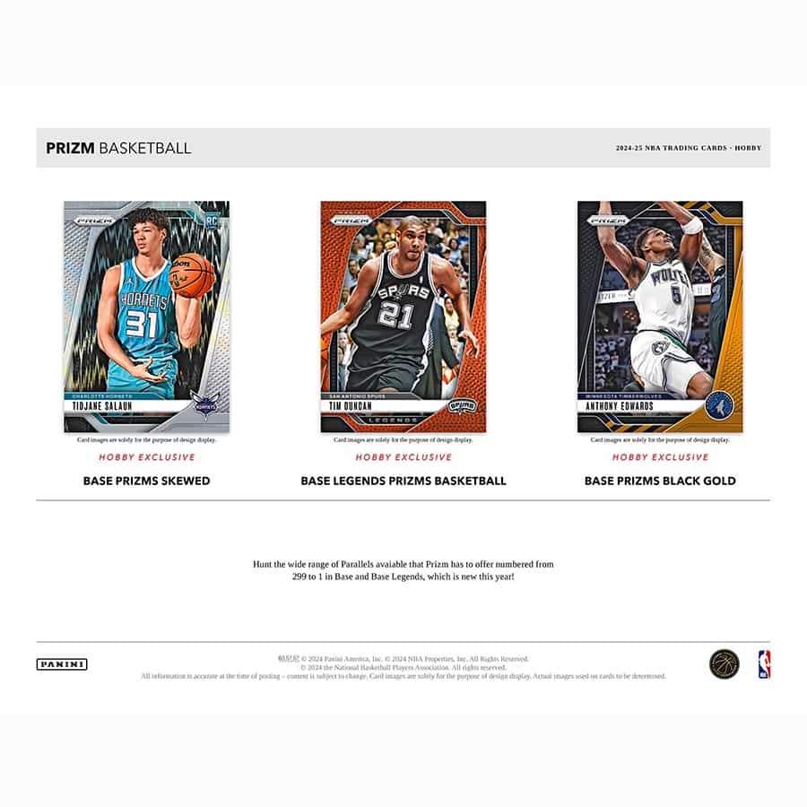 24-25 Panini Prizm Basketball Hobby 16416