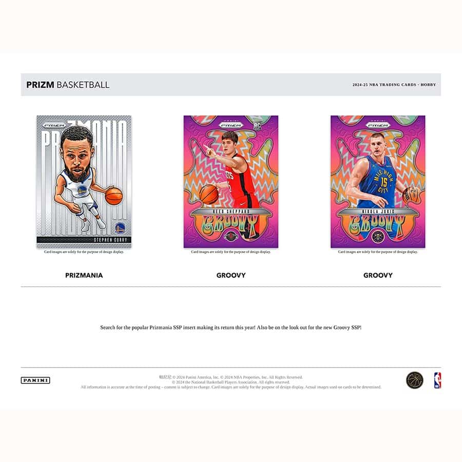 24-25 Panini Prizm Basketball Hobby 16416