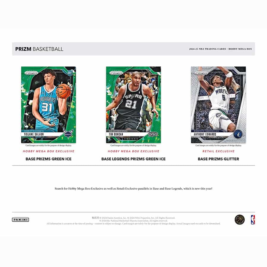 24-25 Panini Prizm Basketball Hobby Mega Box 17563