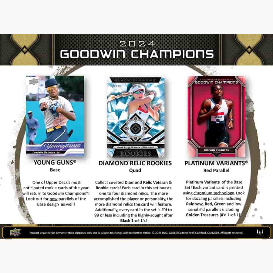 2024 Upper Deck Goodwin Champions Hobby