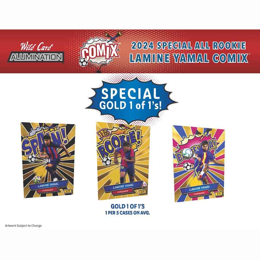 2024 Wild Card Alumination All Rookie Edition Lamine Yamal Comix 2024 Wild Card Alumination All Rookie Edition Lamine Yamal Comix