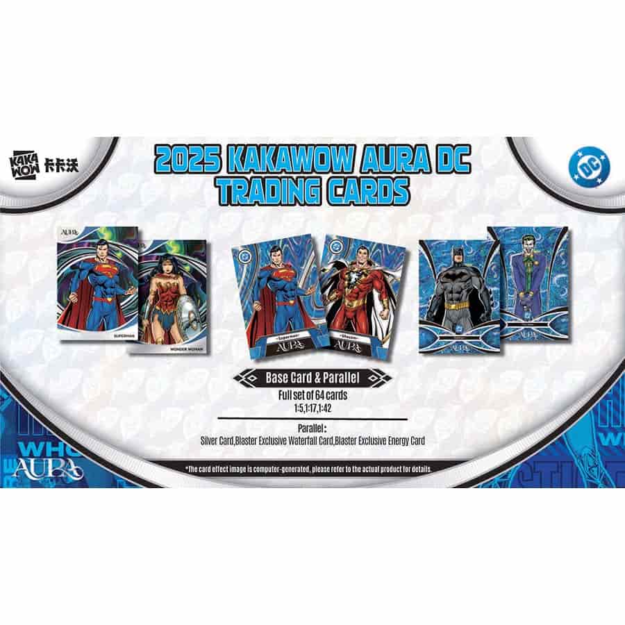 2025 Kakawow Aura DC Blaster Edition Trading Cards
