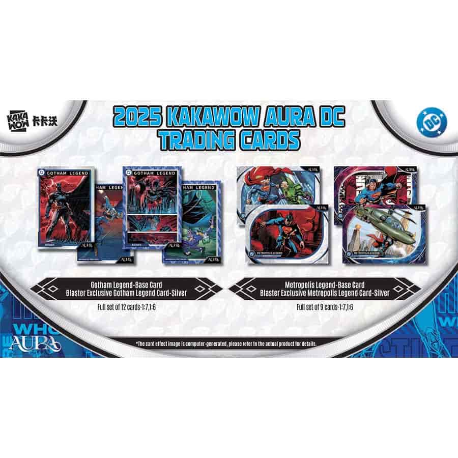 2025 Kakawow Aura DC Blaster Edition Trading Cards