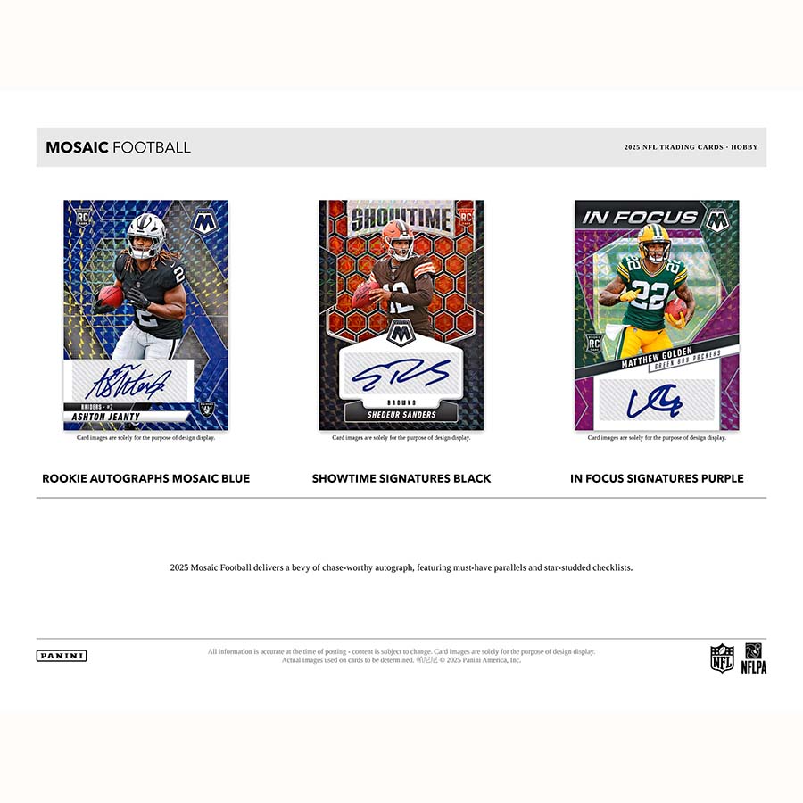 2025 Panini Mosaic Football Hobby 18608