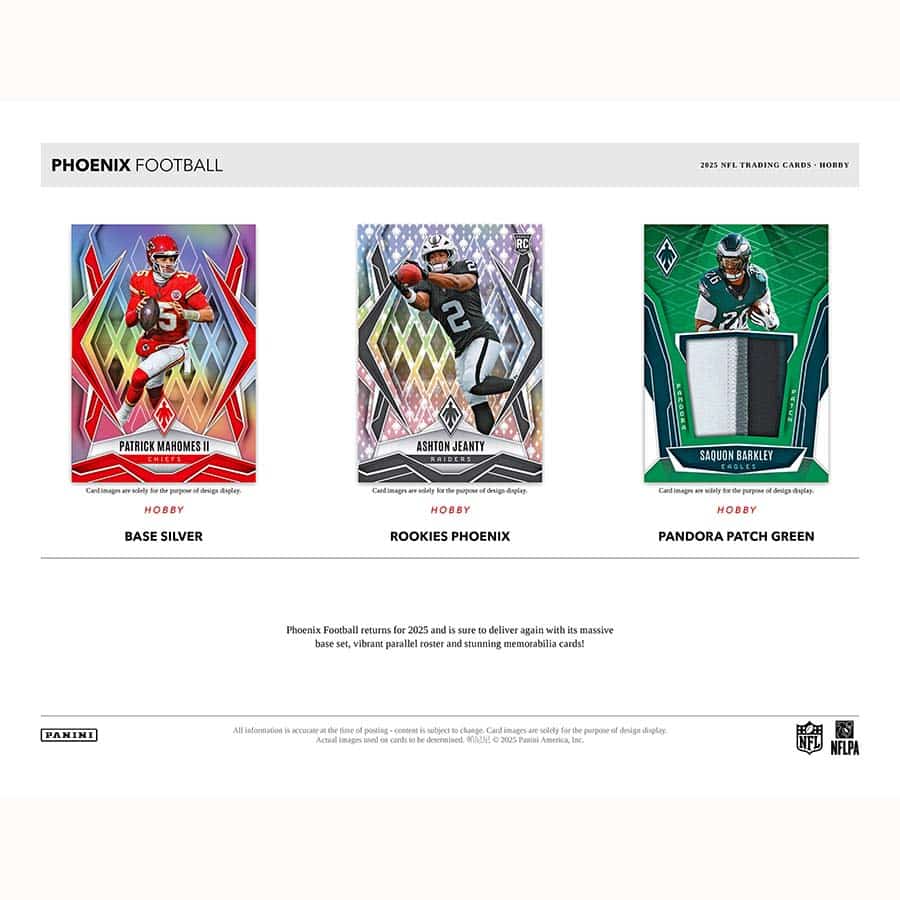 2025 Panini Phoenix Football Hobby 18697