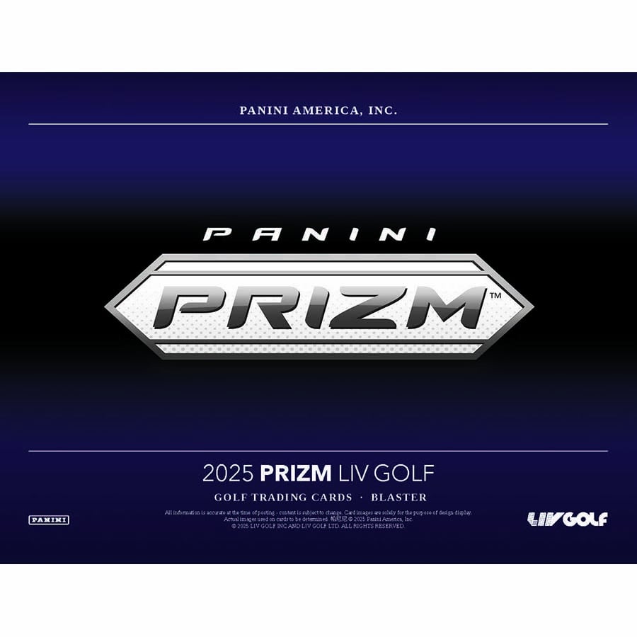 2025 Panini Prizm LIV Golf NPP Blaster 18916