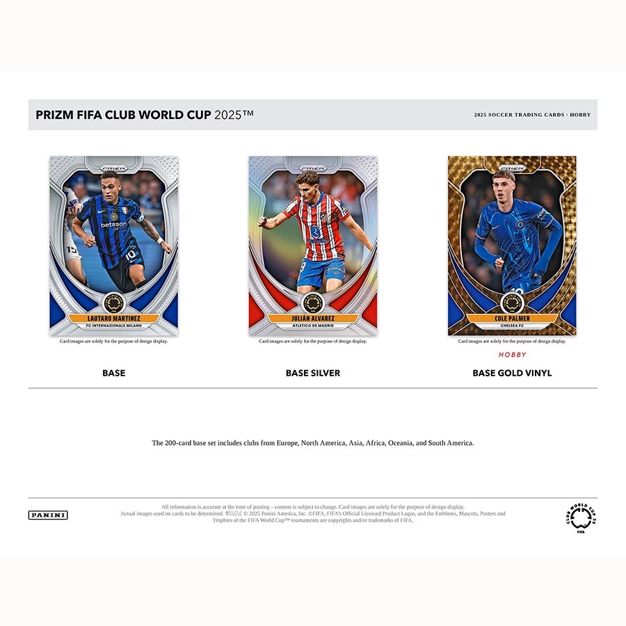 2025 Prizm FIFA Club World Cup Soccer Hobby 17805