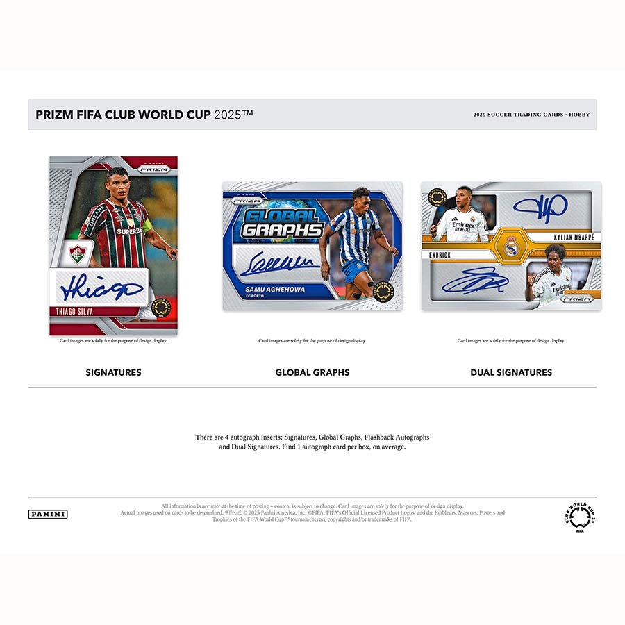 2025 Prizm FIFA Club World Cup Soccer Hobby 17805