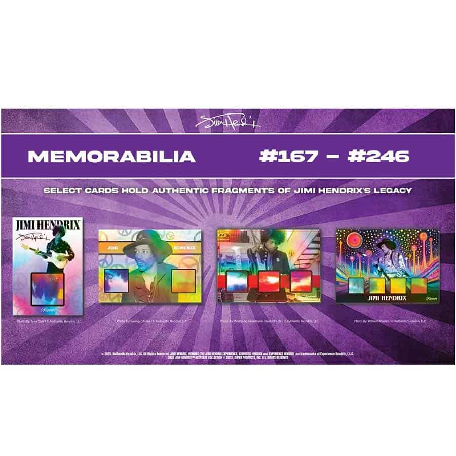 2025 Jimi Hendrix Keepsake Premiere Edition Hobby