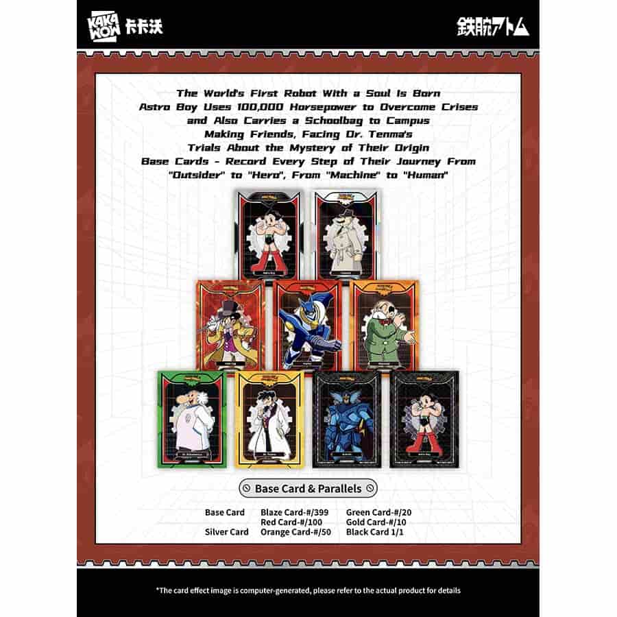 2026 Kakawow Phantom Astro Boy Trading Cards Hobby