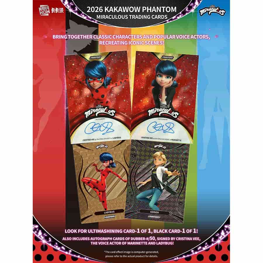 2026 Kakawow Phantom Miraculous Trading Cards Hobby