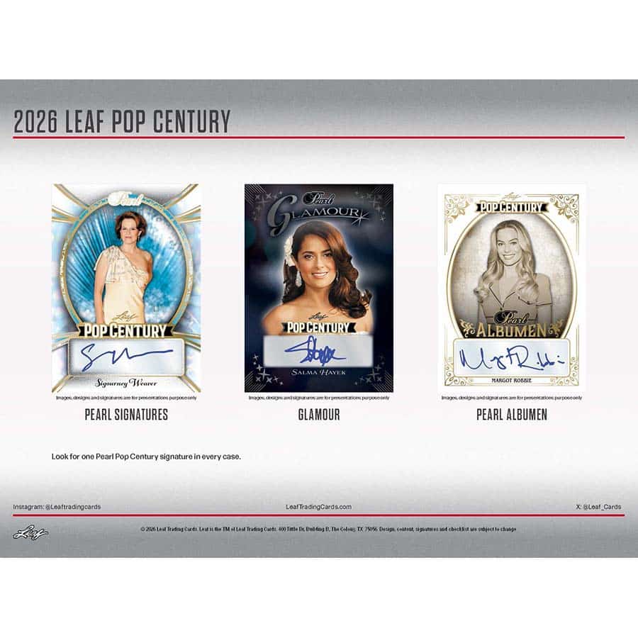 2026 Leaf Metal Pop Century Hobby