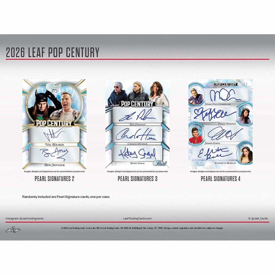 2026 Leaf Metal Pop Century Hobby