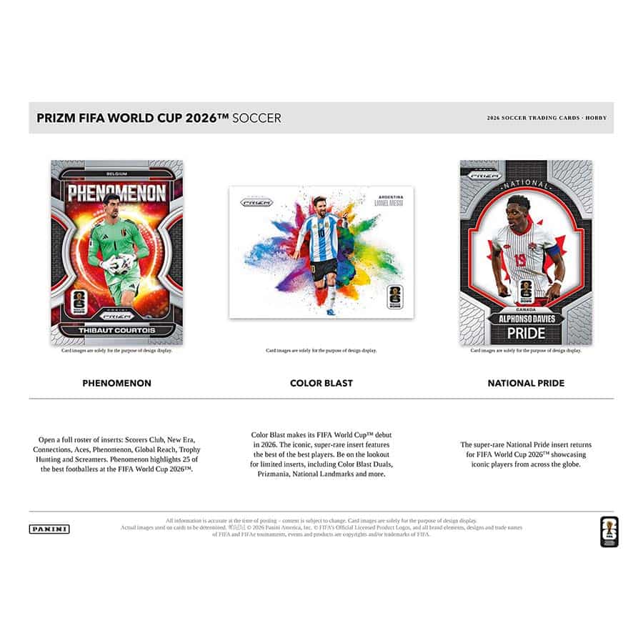 2026 Prizm World Cup Soccer Hobby 19426