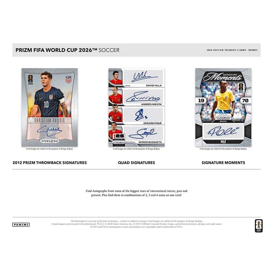 2026 Prizm World Cup Soccer Hobby 19426