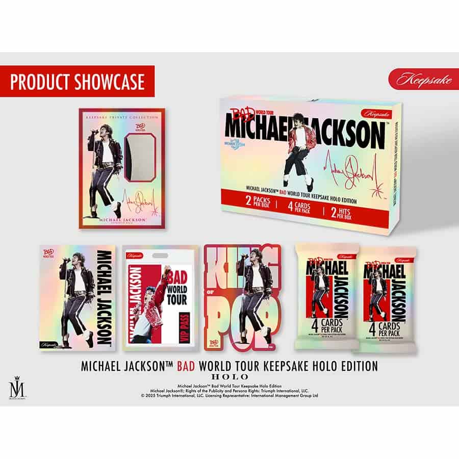 2026 Michael Jackson Bad World Tour Keepsake HOLO Breakers Edition