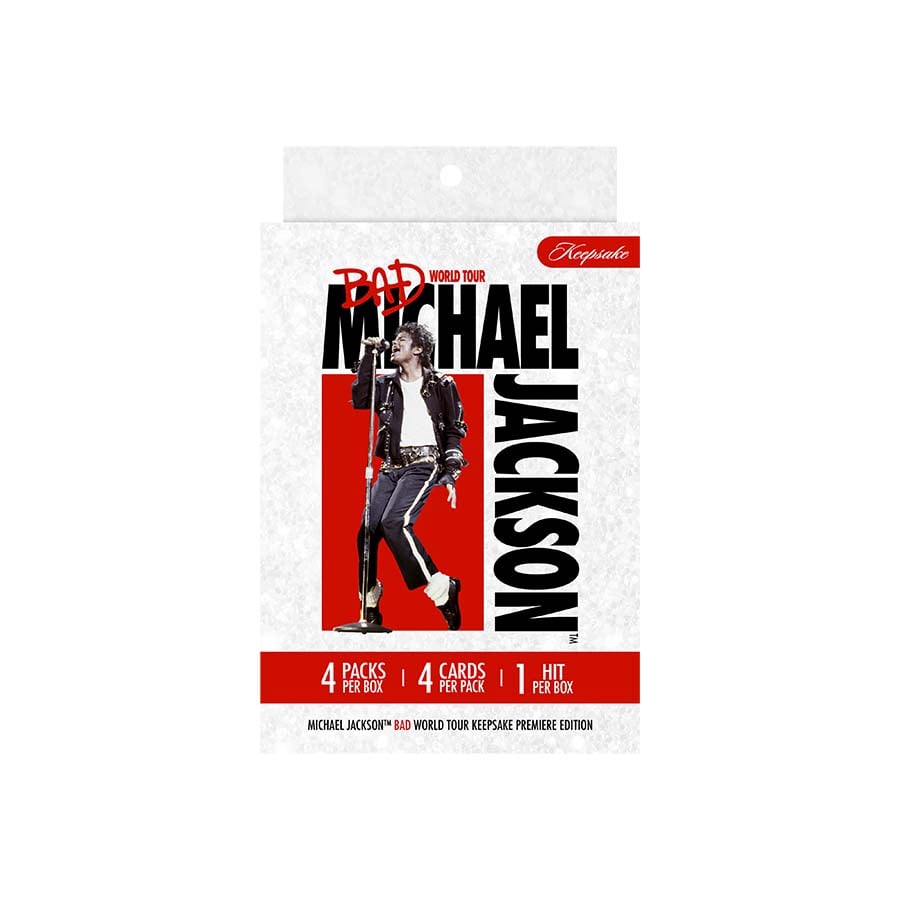2026 Michael Jackson Bad World Tour Keepsake HOLO Breakers Edition
