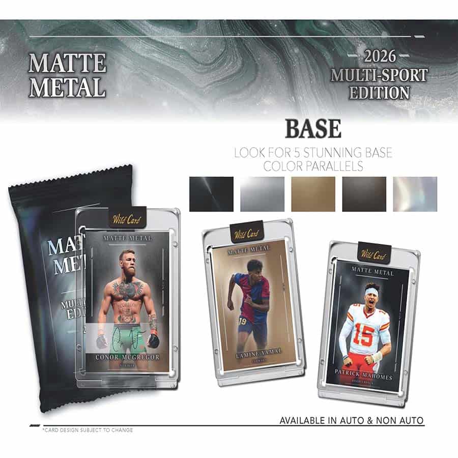 2025 Wild Card Matte Metal Multi-Sport Hobby