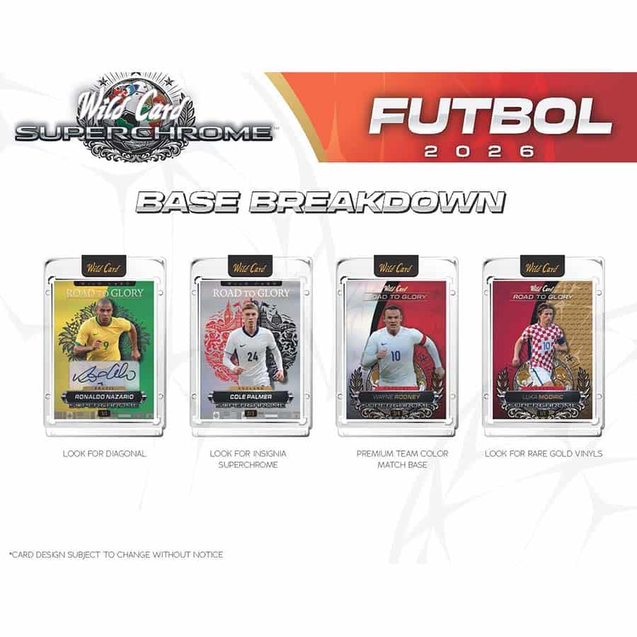 2026 Wild Card SuperChrome Soccer Road to Glory Hobby