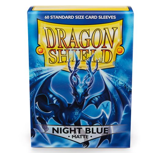 60 Dragon Shield Sleeves Matte Japanese Night Blue 