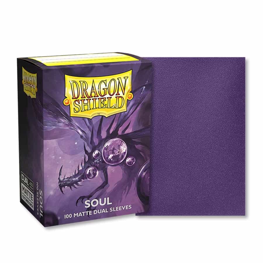 DRAGON SHIELD: DUAL MATTE: SPECIAL EDITION: BLUE-SILVER (100CT)