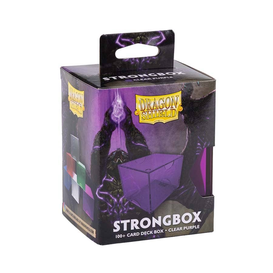 DRAGON SHIELD: STRONGBOX: CLEAR GREEN