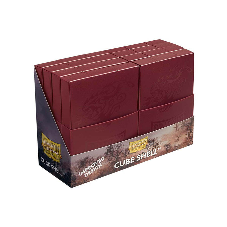 ★SCUDO★ shell obsidian karen DRAGON SHIELD: CUBE SHELL: OBSIDIAN BLACK (8CT)