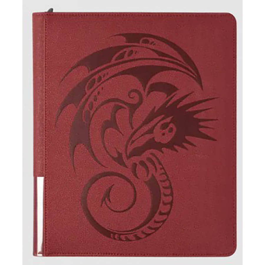dragon shield card codex zipster binder xl 'Boreas' Red Claw Gaming Your collection will look dazzling in elegant Dragon Shield pocket pages Dragon Shield Zipster XL Binder