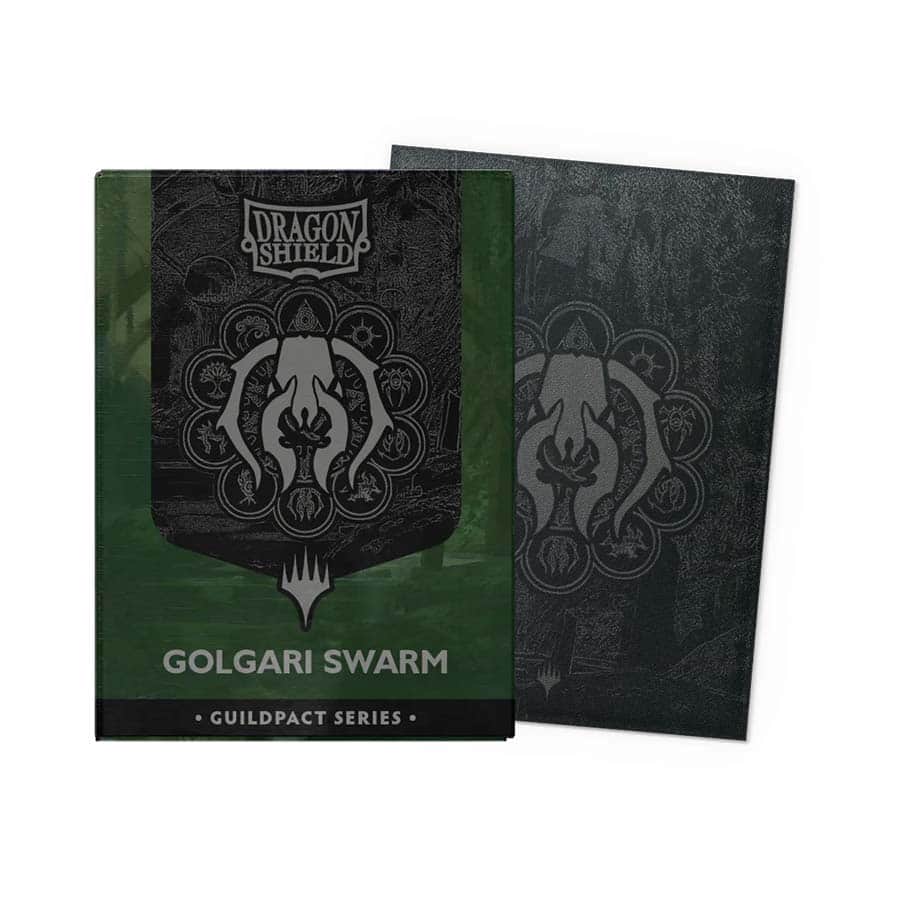 DRAGON SHIELD: MAGIC THE GATHERING: GUILDPACT SERIES: MATTE DUAL ART  (STANDARD SIZE LICENSED SLEEVES): CULT OF RAKDOS (100CT)