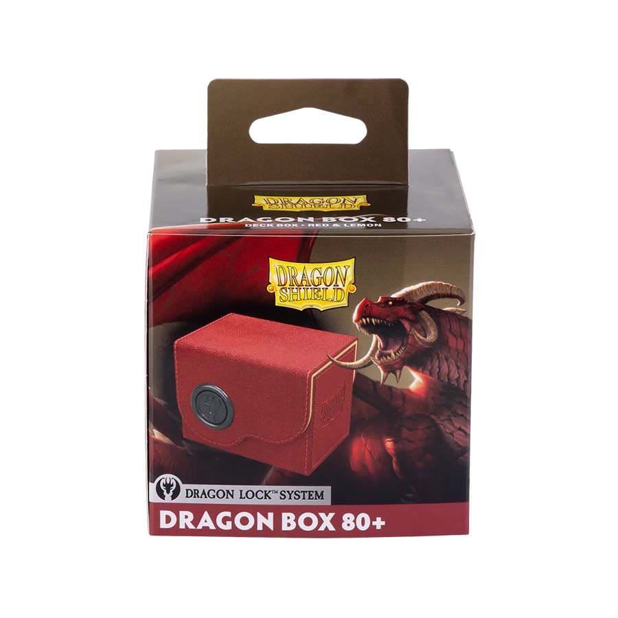 DRAGON LOCK SYSTEM: DRAGON BOX 80: RED AND LEMON