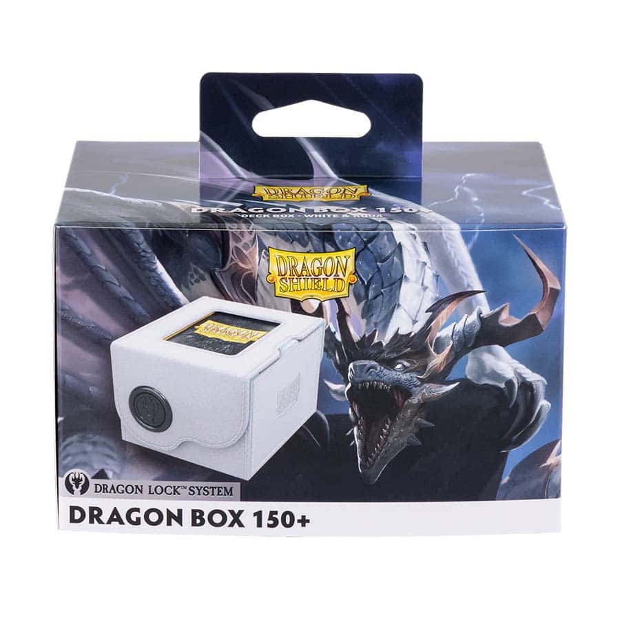 DRAGON LOCK SYSTEM: DRAGON BOX 150: WHITE AND AQUA