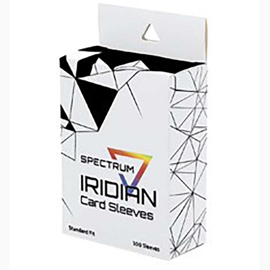 iridian card sleeves BCW SPECTRUM: IRIDIAN MATTE SLEEVES: BLACK (100CT) (1-IMS-BLK)