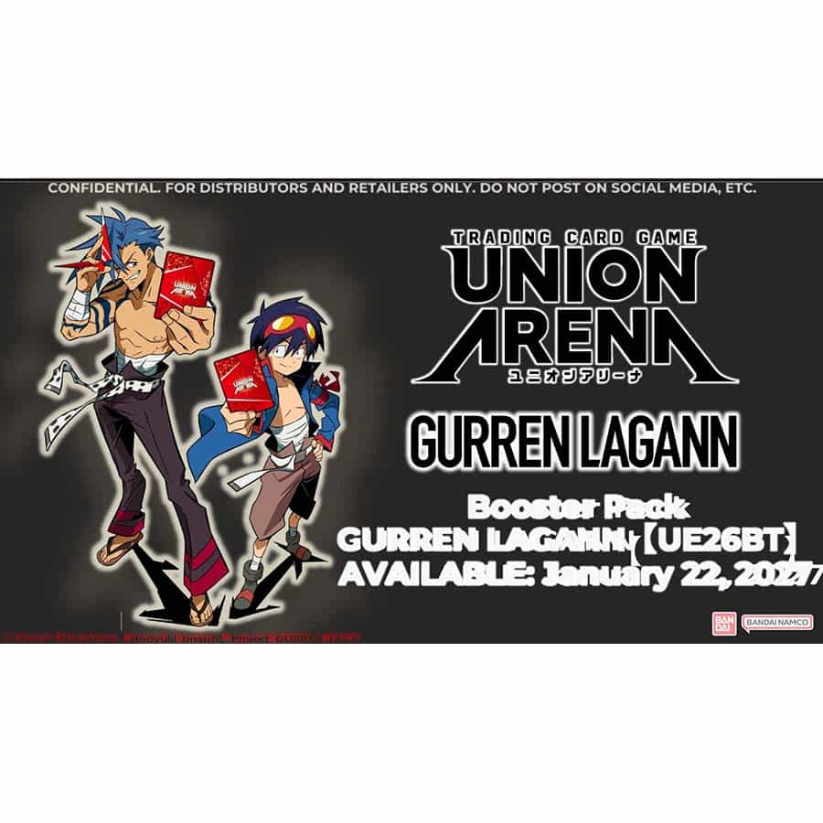 UNION ARENA CARD GAME: BOOSTER PACK: GURREN LAGANN (UE26BT) (16CT)