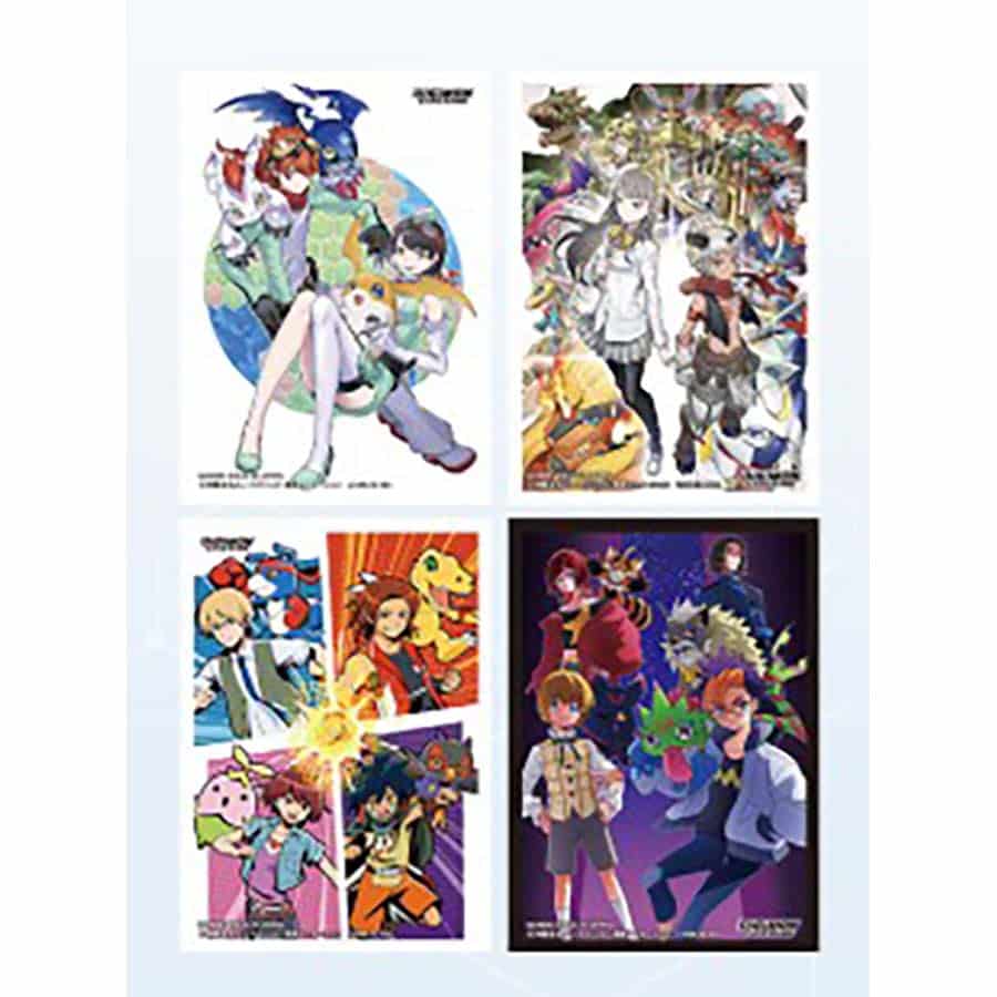 DIGIMON CARD GAME: OFFICIAL SLEEVE ASSORTMENT 03 (12CT) DIGIMON CARD GAME: OFFICIAL SLEEVE ASSORTMENT 03 (12CT)