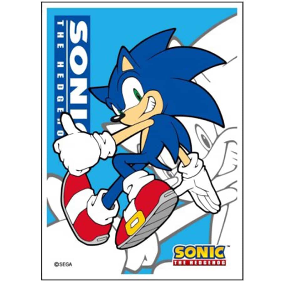shadow the hedgehog card sleeves ENSKY SLEEVES: SONIC HEDGEHOG: KNUCKLES (EN-16-19) (65CT) (As long as its on the stack Sonic the Hedgehog Standard Sleeves