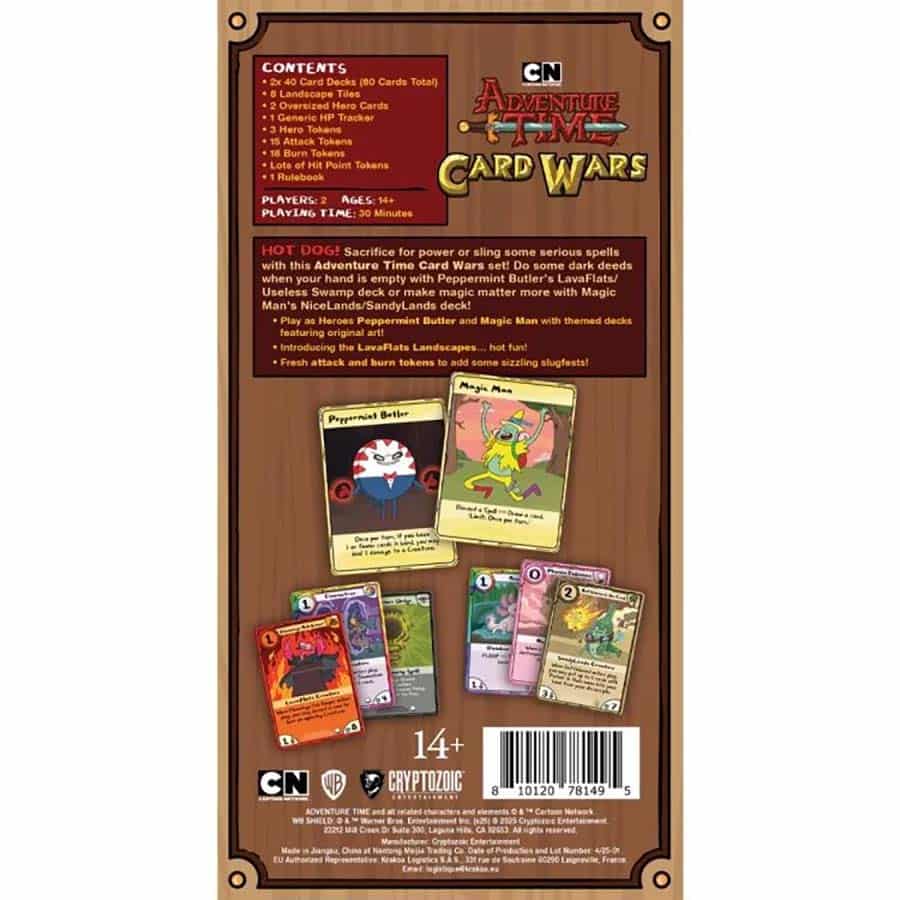 ADVENTURE TIME CARD WARS COLLECTOR'S PACK: PEPPERMINT BUTLER VERSUS MAGIC MAN ADVENTURE TIME CARD WARS COLLECTOR'S PACK: PEPPERMINT BUTLER VERSUS MAGIC MAN