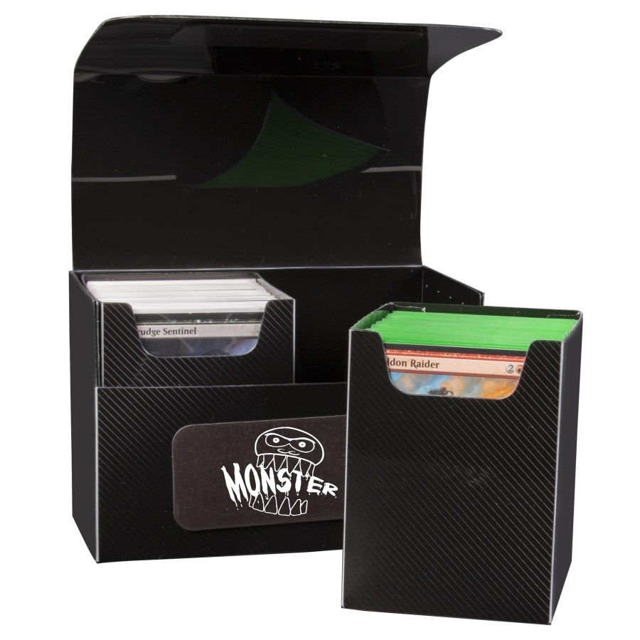 yugioh monster deck box Amazon.com: Monster Protectors Magnetic Double Deck Box- Green, Holds 150  TCG Cards, Self-Locking Closure- Compatible with Pokémon, MTG Magic: The  Gathering, & Yu-Gi-Oh main image 1