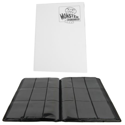 MEGA MONSTER BINDER: 9 POCKET - MATTE WHITE