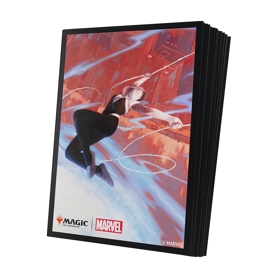 Pochettes Magic Marvel Spider-Man – Green Goblin, 105 Manchons Premium Texturés