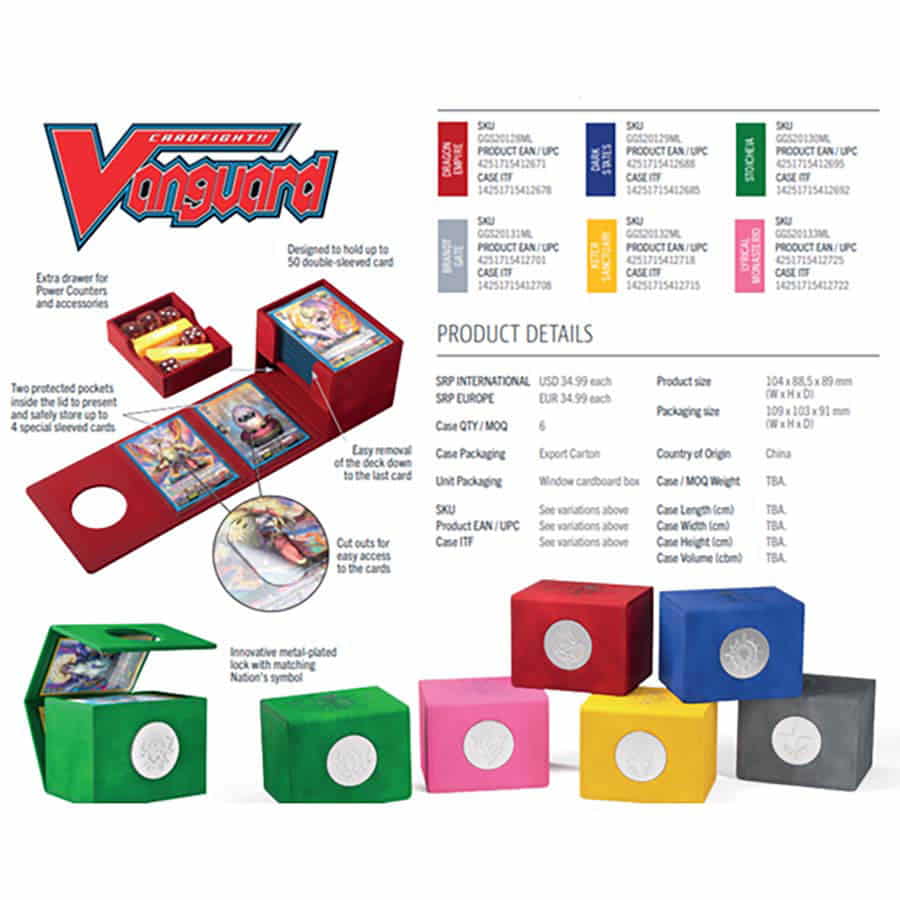 GAMEGENIC: CARDFIGHT!! VANGUARD NATION'S VAULT: STOICHEIA